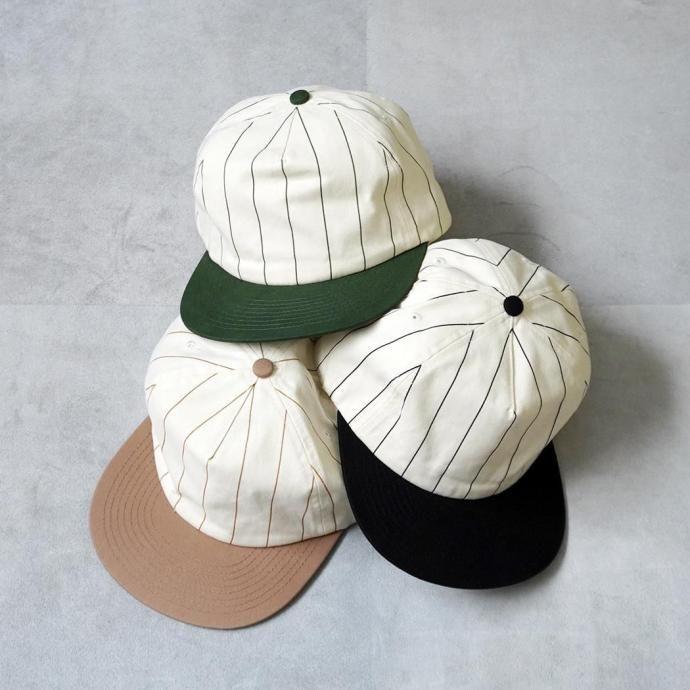 WELD / Pinstripe Field Trip Hat - Black ピンストライプ フィールドトリップハット |  | 02