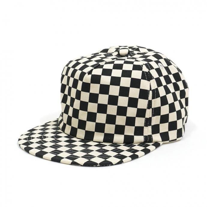 WELD / Checkerboard Field Trip Hat - Black チェッカーボード フィールドトリップハット | 