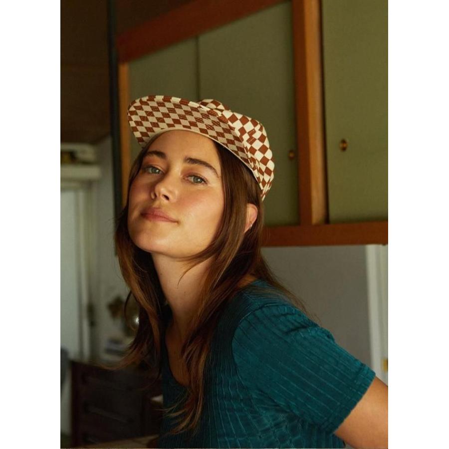 WELD / Checkerboard Field Trip Hat - Rust チェッカーボード フィールドトリップハット |  | 06