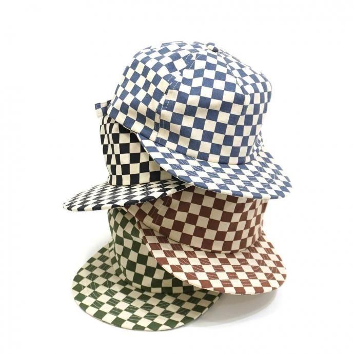 WELD / Checkerboard Field Trip Hat - Rust チェッカーボード フィールドトリップハット |  | 08