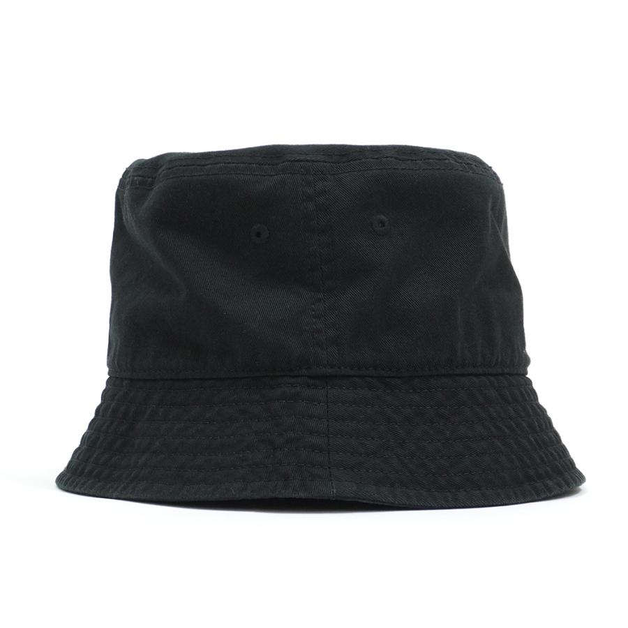 Newhattan / 1509 Down Brim Bucket Hat - Black Twill ニューハッタン ダウンブリムバケットハット ブラック | newhattan | 01