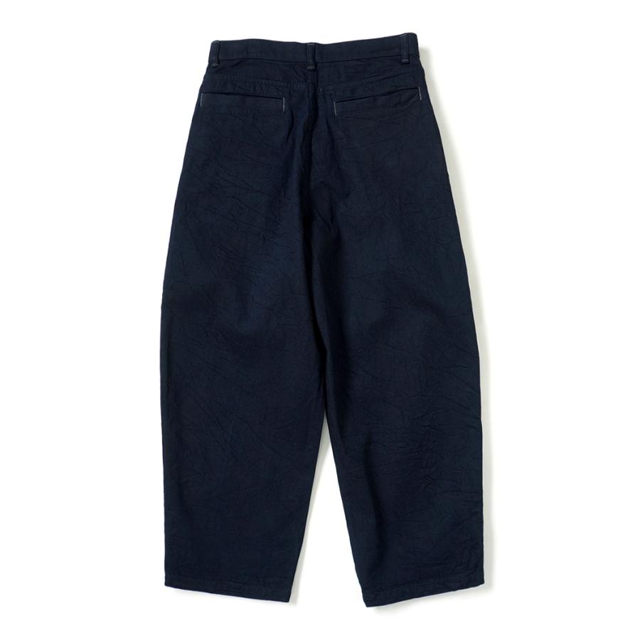 STILL BY HAND スティルバイハンド / DN03261 - DARK NAVY 11.5オンス ディープタック デニムパンツ 11.5oz deep tuck denim pants | STILL BY HAND | 01