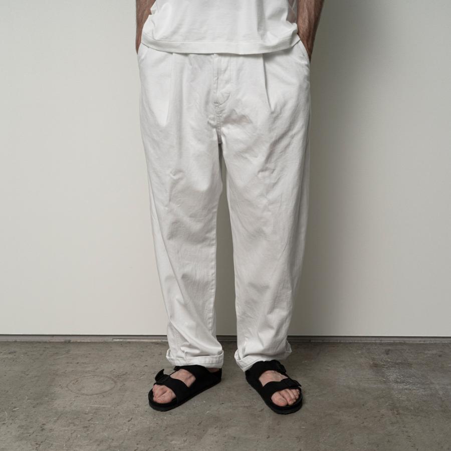 STILL BY HAND スティルバイハンド / DN03261 - DARK NAVY 11.5オンス ディープタック デニムパンツ 11.5oz deep tuck denim pants | STILL BY HAND | 05