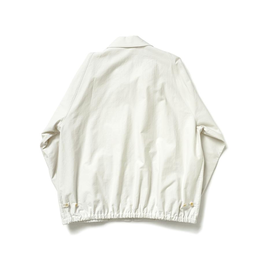 STILL BY HAND スティルバイハンド / BL01261 - IVORY ジップアップ モールスキンブルゾン Zip up moleskin blouson | STILL BY HAND | 01