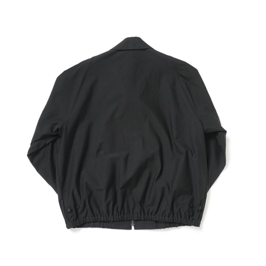 STILL BY HAND スティルバイハンド / BL01261 - INK BLACK ジップアップ モールスキンブルゾン Zip up moleskin blouson | STILL BY HAND | 01