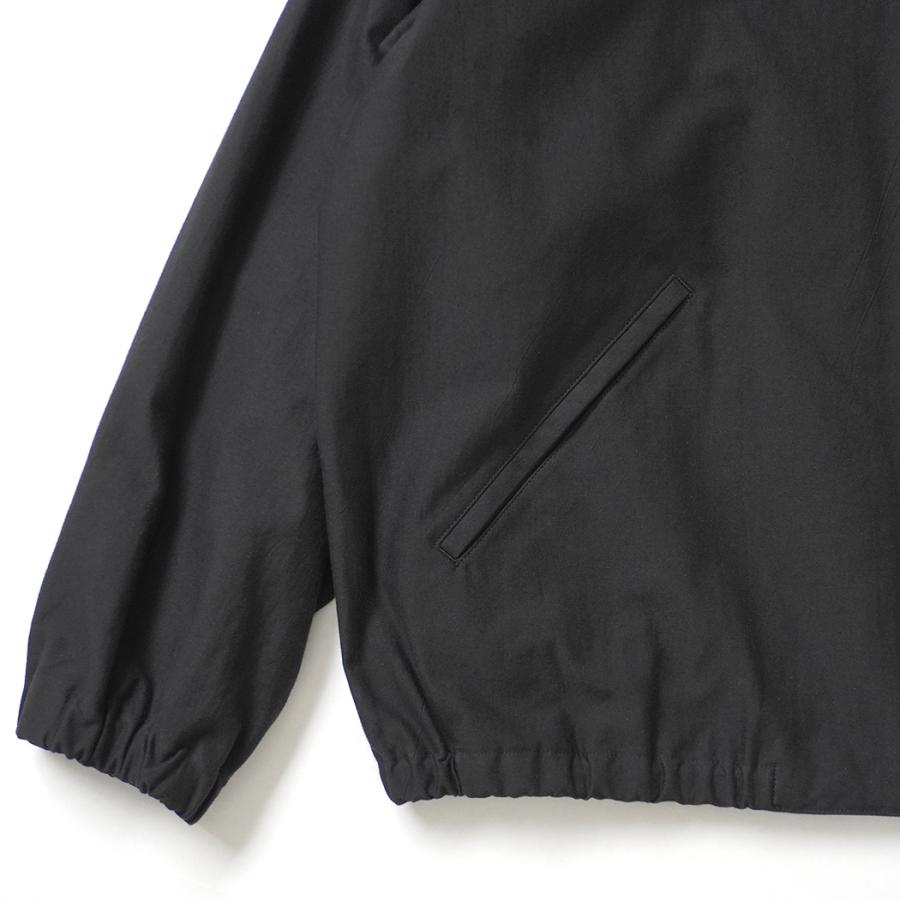 STILL BY HAND スティルバイハンド / BL01261 - INK BLACK ジップアップ モールスキンブルゾン Zip up moleskin blouson | STILL BY HAND | 03
