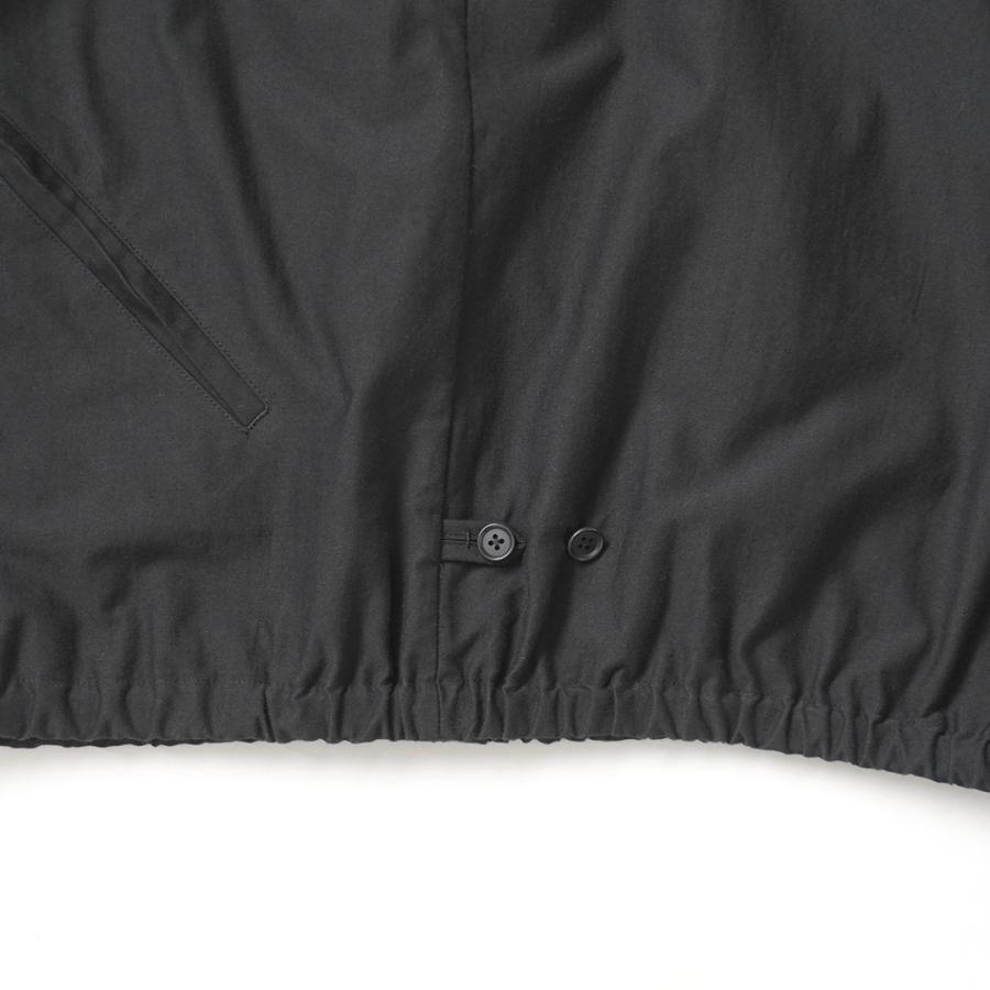 STILL BY HAND スティルバイハンド / BL01261 - INK BLACK ジップアップ モールスキンブルゾン Zip up moleskin blouson | STILL BY HAND | 04