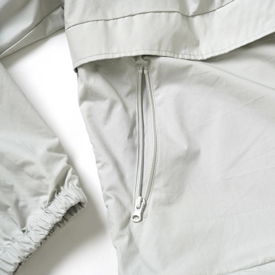 BEIMAR / Cotton Anorak Jacket - Silver Grey ビーマー コットンアノラックジャケット | BEIMAR | 07