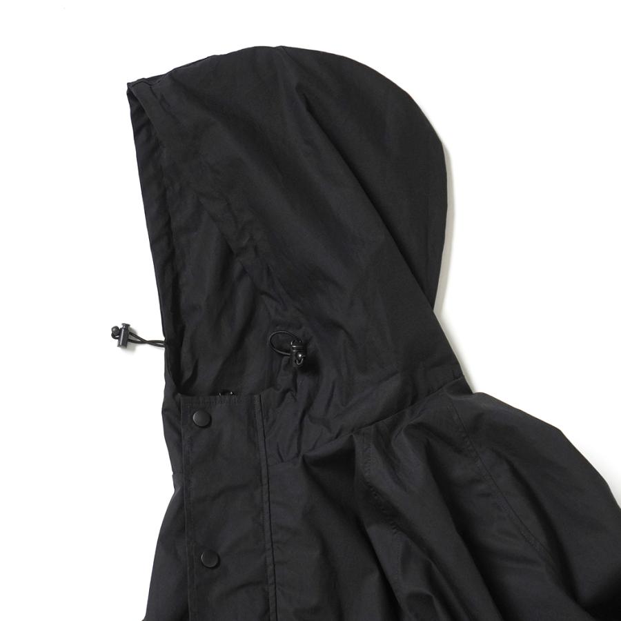 BEIMAR / Cotton Anorak Jacket - Black ビーマー コットンアノラックジャケット | BEIMAR | 03