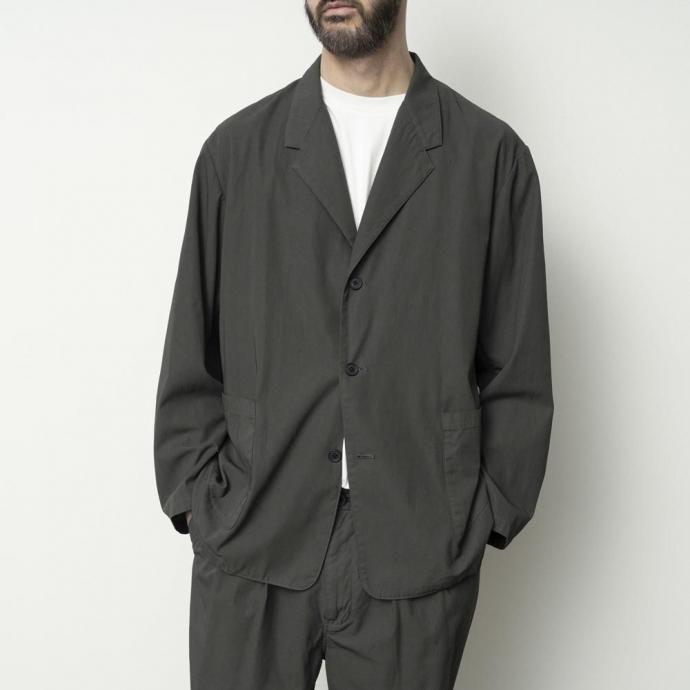 STILL BY HAND スティルバイハンド / JK02261 - INK BLACK ガーメントダイ 3ボタンジャケット Garment-dye 3B jacket | STILL BY HAND | 05