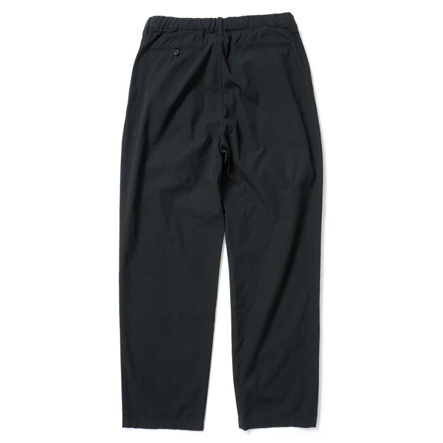 STILL BY HAND スティルバイハンド / PT01261 - INK BLACK ガーメントダイ 2タックパンツ Garment-dye 2 pleat pants | STILL BY HAND | 01