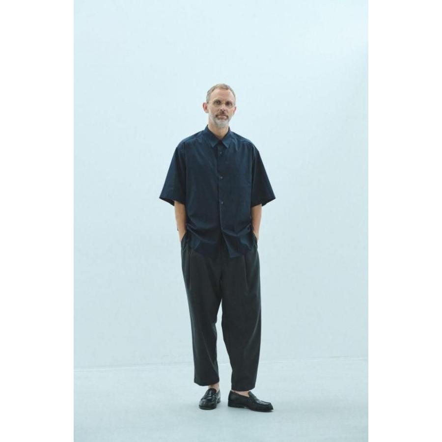 STILL BY HAND スティルバイハンド / PT09261 - GREY サマーウール ワイドパンツ Summer wool wide pants | STILL BY HAND | 07