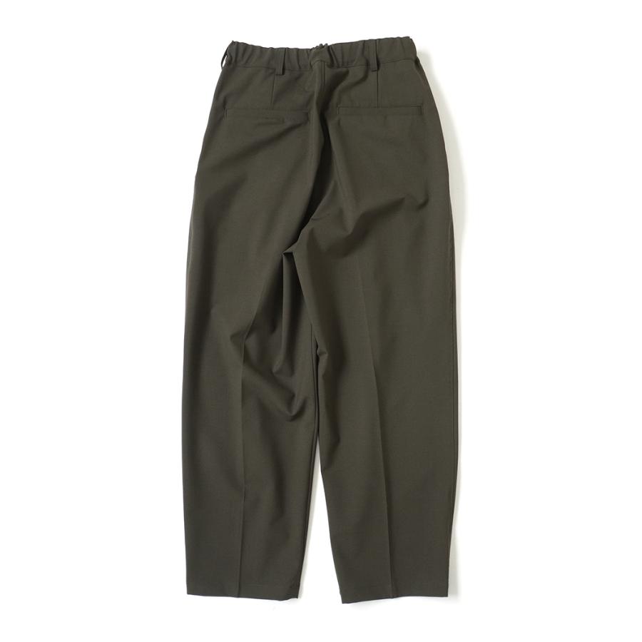 kontor / KON-PT03261 - KHAKI サマーウール 3タックパンツ Summer wool three-pleats slacks |  | 01