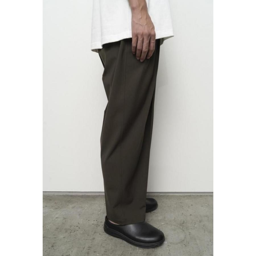 kontor / KON-PT03261 - KHAKI サマーウール 3タックパンツ Summer wool three-pleats slacks |  | 04