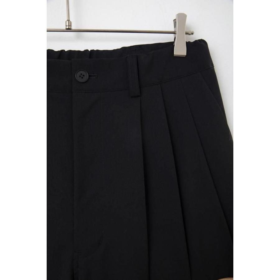 kontor / KON-PT03261 - BLACK サマーウール 3タックパンツ Summer wool three-pleats slacks |  | 02