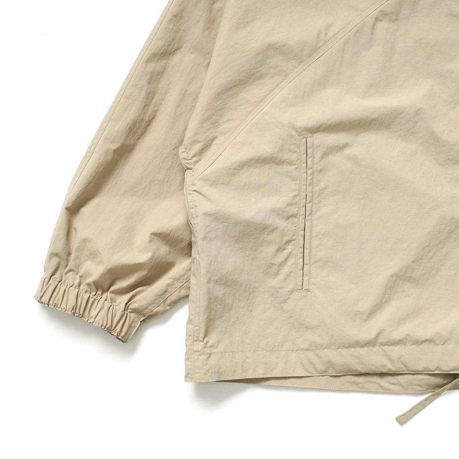 kontor / KON-BL02261 - BEIGE プルオーバーブルゾン Raglan sleeves half-zip jacket |  | 09