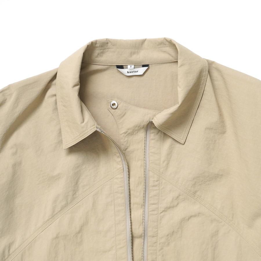 kontor / KON-BL02261 - BEIGE プルオーバーブルゾン Raglan sleeves half-zip jacket |  | 08
