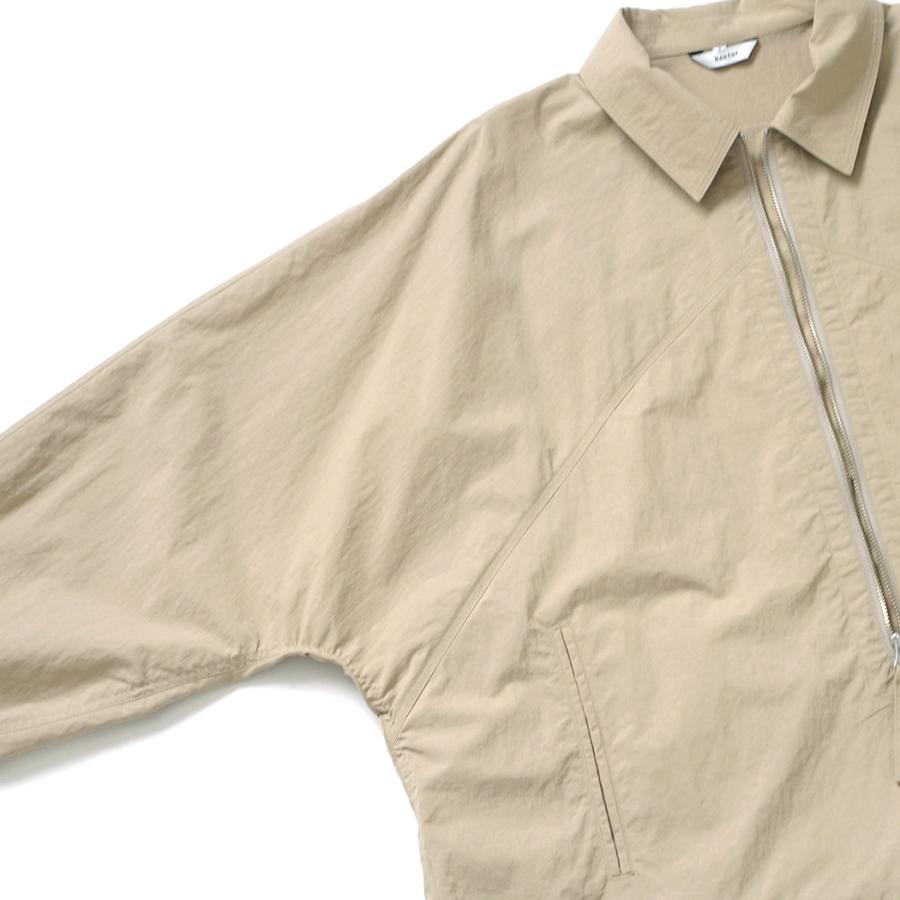 kontor / KON-BL02261 - BEIGE プルオーバーブルゾン Raglan sleeves half-zip jacket |  | 04