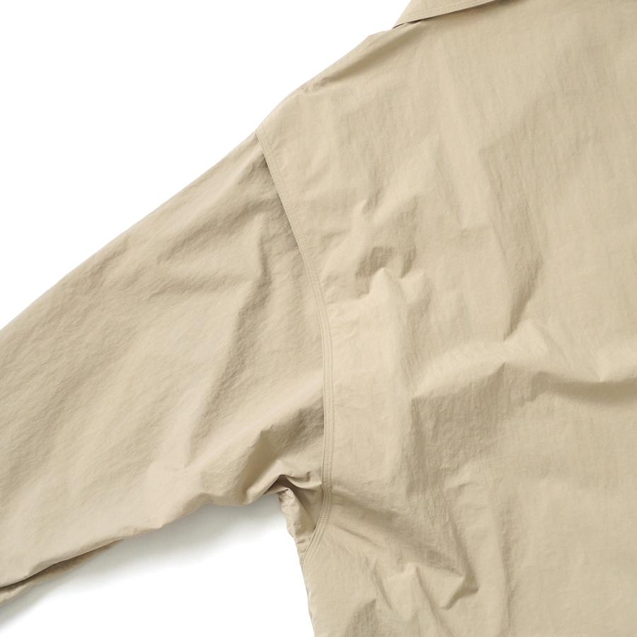 kontor / KON-BL02261 - BEIGE プルオーバーブルゾン Raglan sleeves half-zip jacket |  | 05