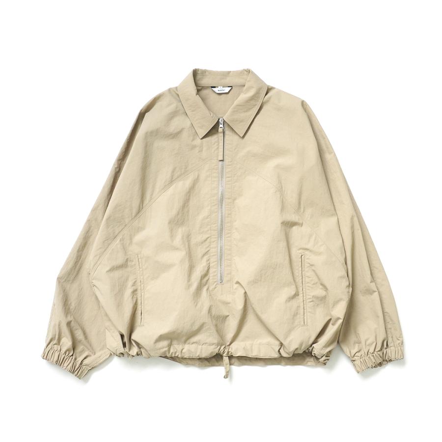 kontor / KON-BL02261 - BEIGE プルオーバーブルゾン Raglan sleeves half-zip jacket |  | 01