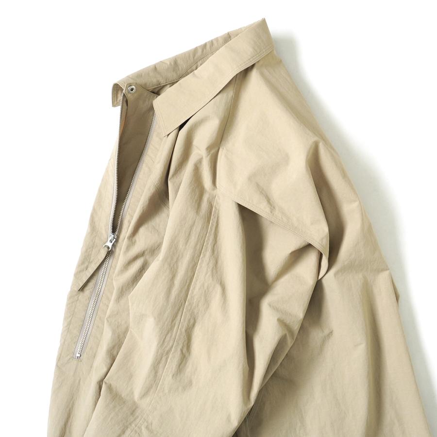 kontor / KON-BL02261 - BEIGE プルオーバーブルゾン Raglan sleeves half-zip jacket |  | 06