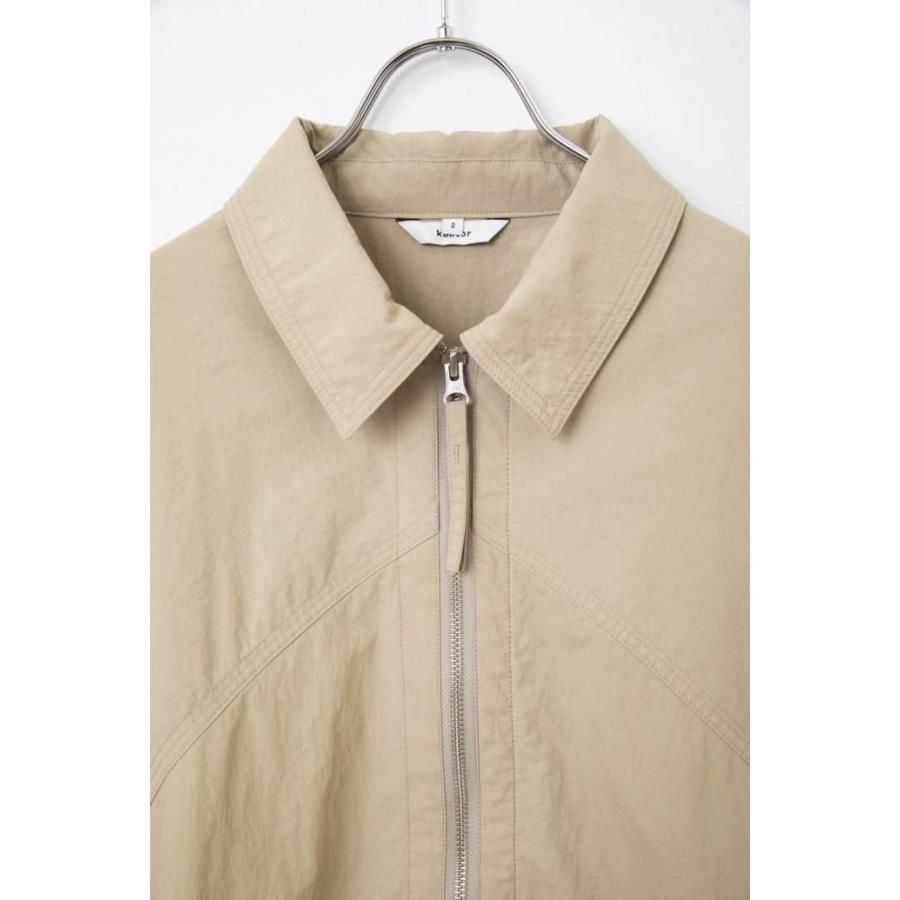 kontor / KON-BL02261 - BEIGE プルオーバーブルゾン Raglan sleeves half-zip jacket |  | 02