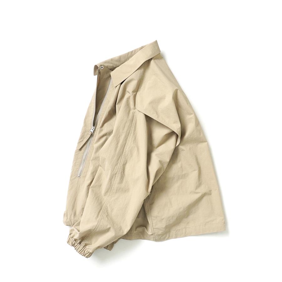 kontor / KON-BL02261 - BEIGE プルオーバーブルゾン Raglan sleeves half-zip jacket |  | 03