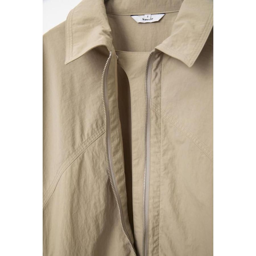 kontor / KON-BL02261 - BEIGE プルオーバーブルゾン Raglan sleeves half-zip jacket |  | 03
