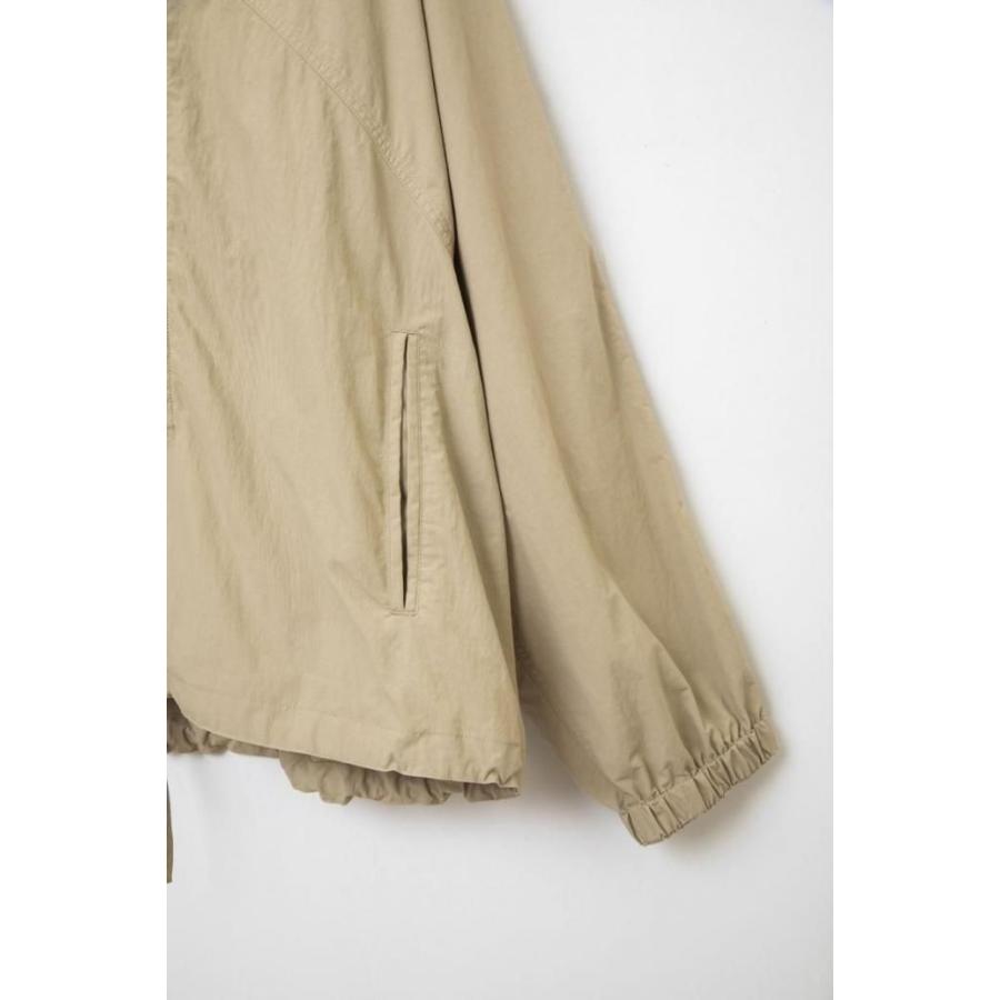 kontor / KON-BL02261 - BEIGE プルオーバーブルゾン Raglan sleeves half-zip jacket |  | 04