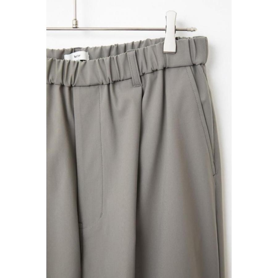kontor / KON-PT01261 - ASH GREY リラックスフィット ジャージーパンツ Relaxed-fit jersey trousers |  | 03