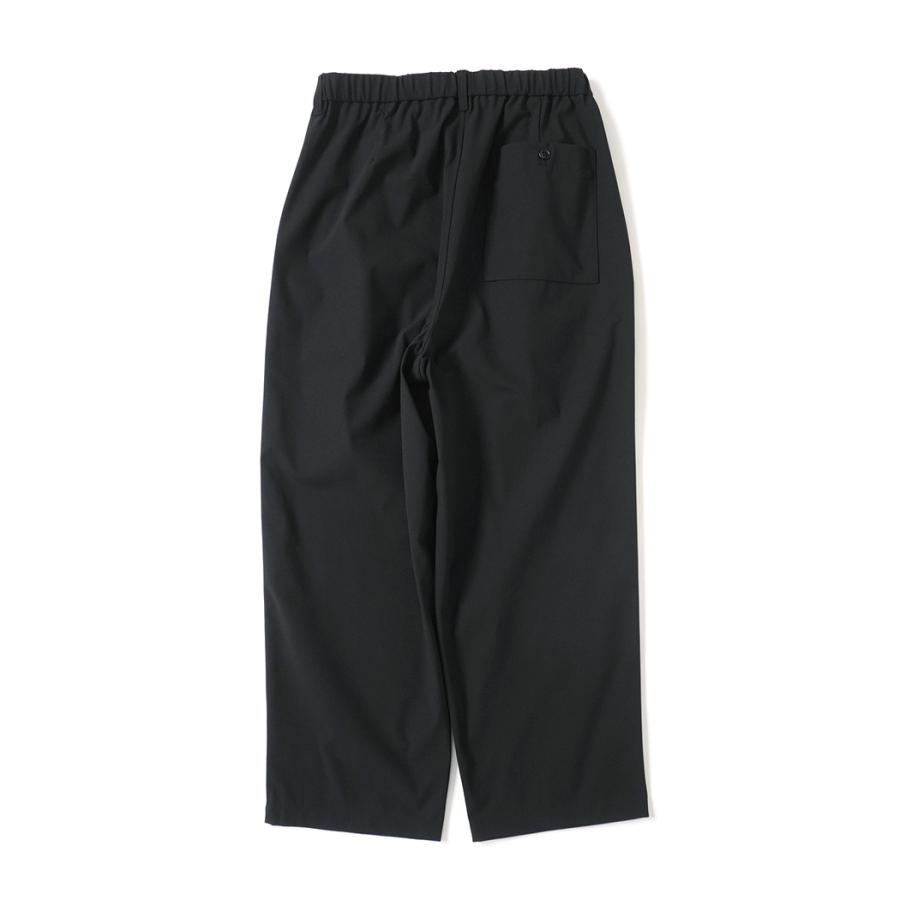 kontor / KON-PT01261 - BLACK リラックスフィット ジャージーパンツ Relaxed-fit jersey trousers |  | 01