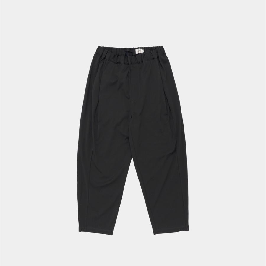 STILL BY HAND スティルバイハンド / CS06261 - BLACK NAVY 強撚ジャージーパンツ Twisted jersey pants | STILL BY HAND