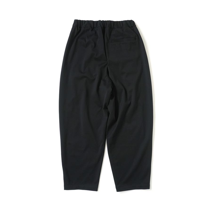 STILL BY HAND スティルバイハンド / CS06261 - BLACK NAVY 強撚ジャージーパンツ Twisted jersey pants | STILL BY HAND | 01