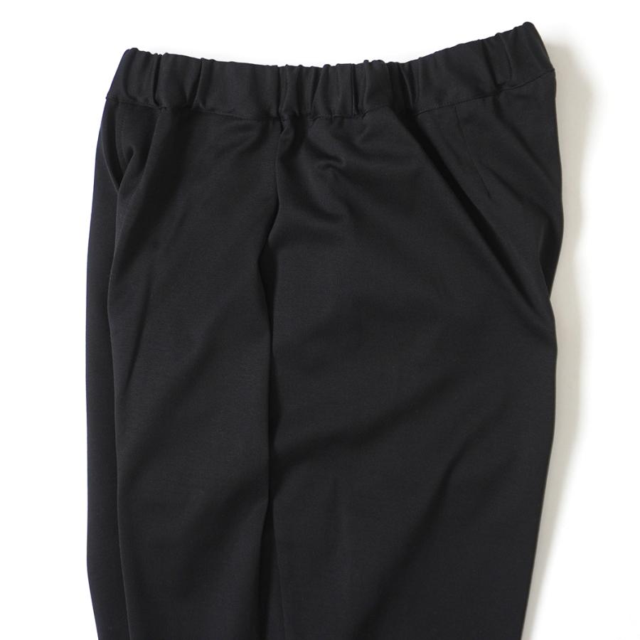 STILL BY HAND スティルバイハンド / CS06261 - BLACK NAVY 強撚ジャージーパンツ Twisted jersey pants | STILL BY HAND | 04