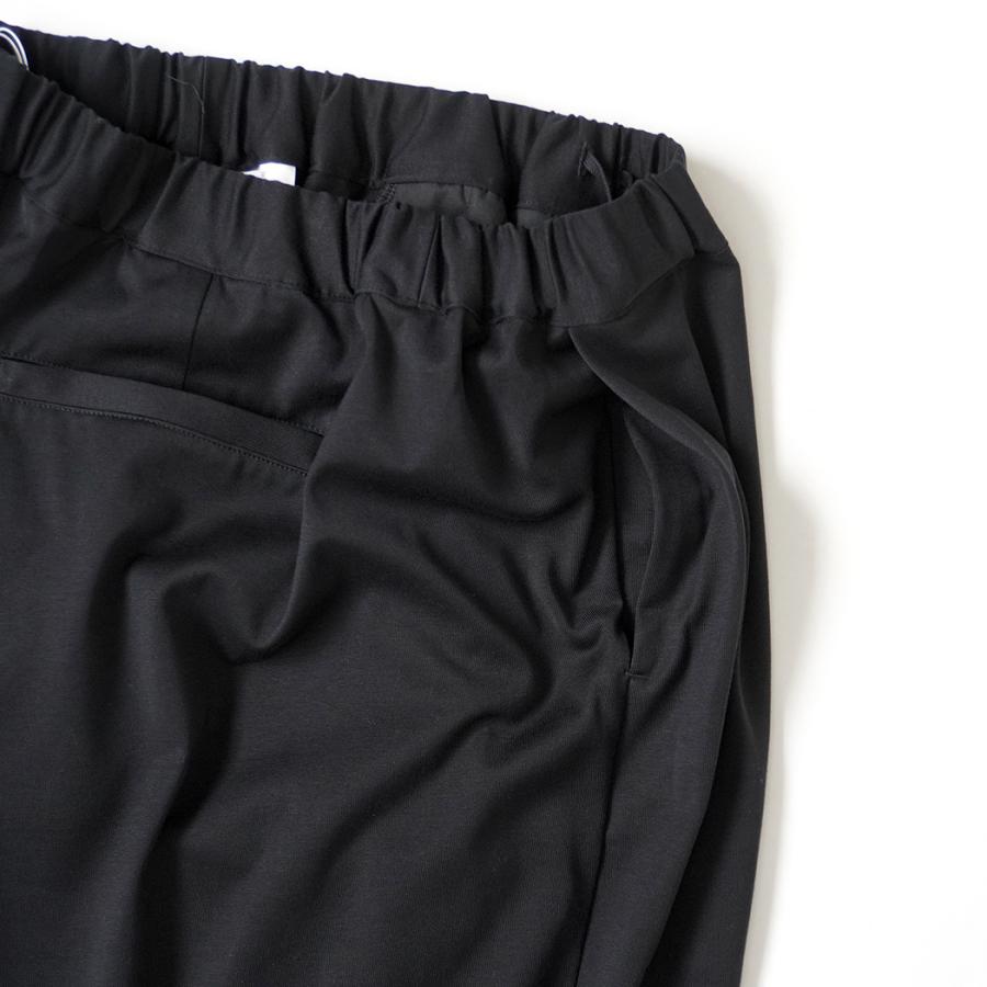 STILL BY HAND スティルバイハンド / CS06261 - BLACK NAVY 強撚ジャージーパンツ Twisted jersey pants | STILL BY HAND | 03