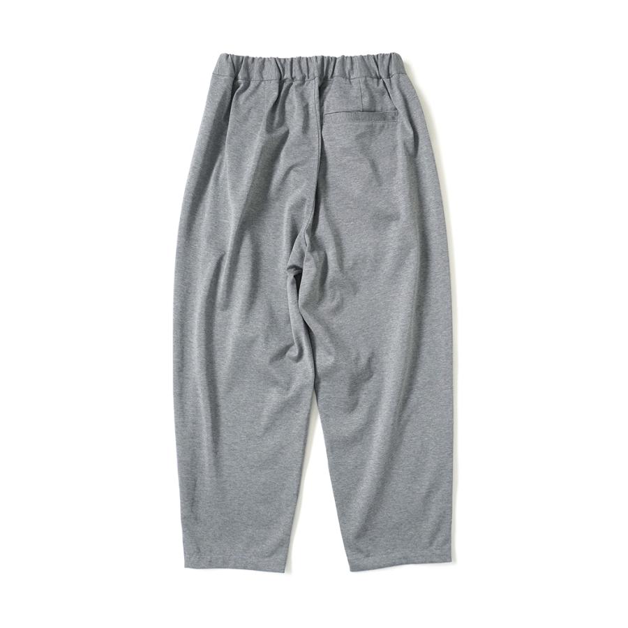 STILL BY HAND スティルバイハンド / CS06261 - MELANGE GREY 強撚ジャージーパンツ Twisted jersey pants | STILL BY HAND | 01