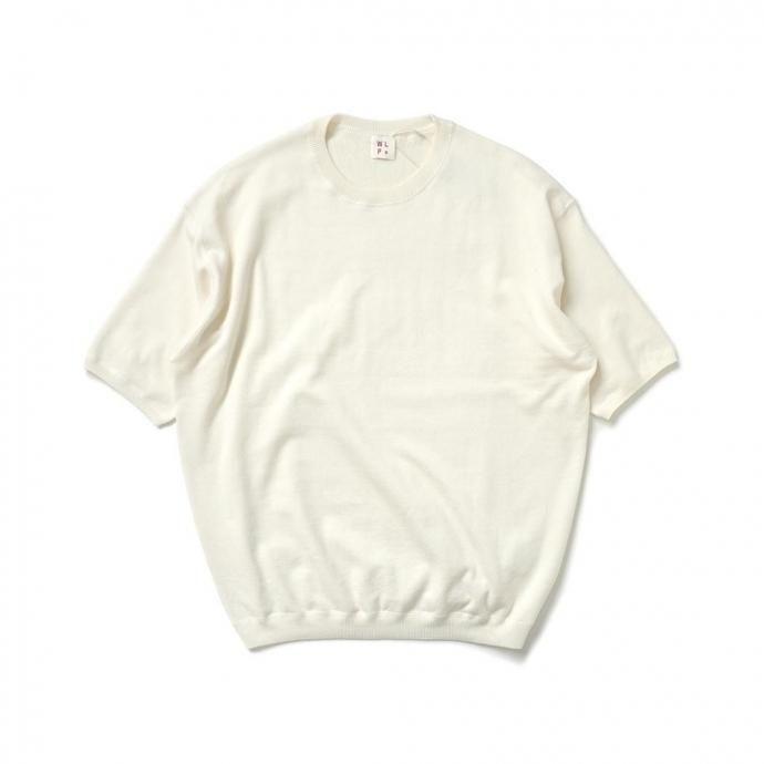 WLP / COTTON SILK SHORT SLEEVE PULLOVER - IVORY RL2650 | 