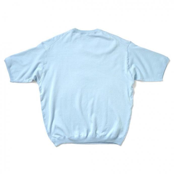 WLP / COTTON SILK SHORT SLEEVE PULLOVER - BABYBLUE RL2650 |  | 01