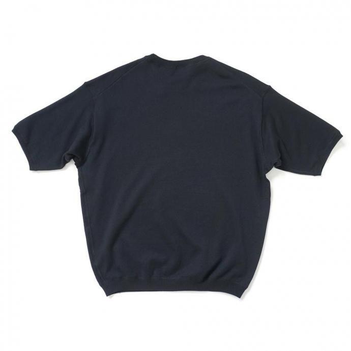 WLP / COTTON SILK SHORT SLEEVE PULLOVER - DARKNAVY RL2650 |  | 01