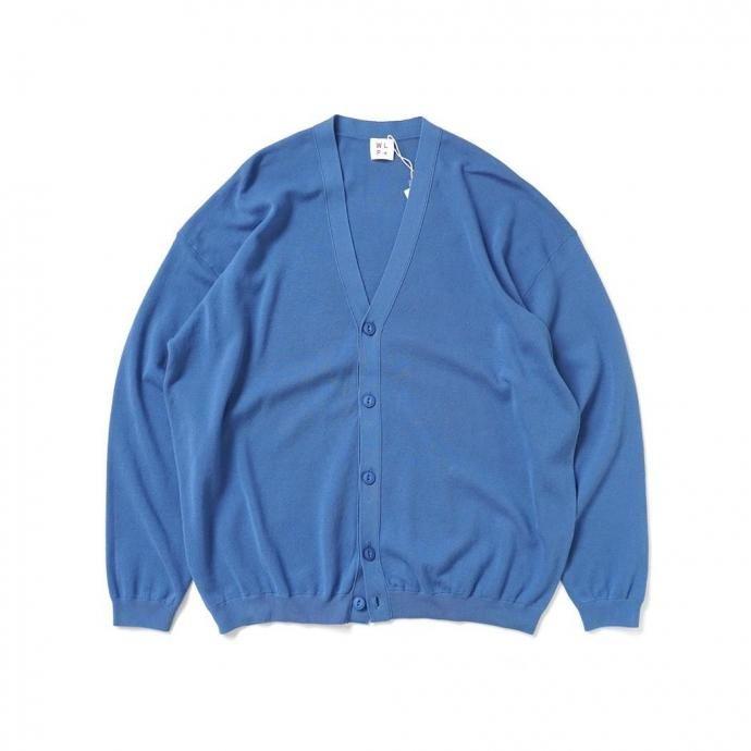 WLP / HIGH TWIST COTTON CARDIGAN - BLUE RL2600 | 