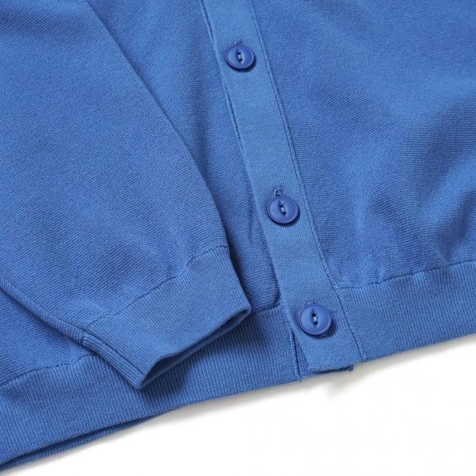 WLP / HIGH TWIST COTTON CARDIGAN - BLUE RL2600 |  | 02
