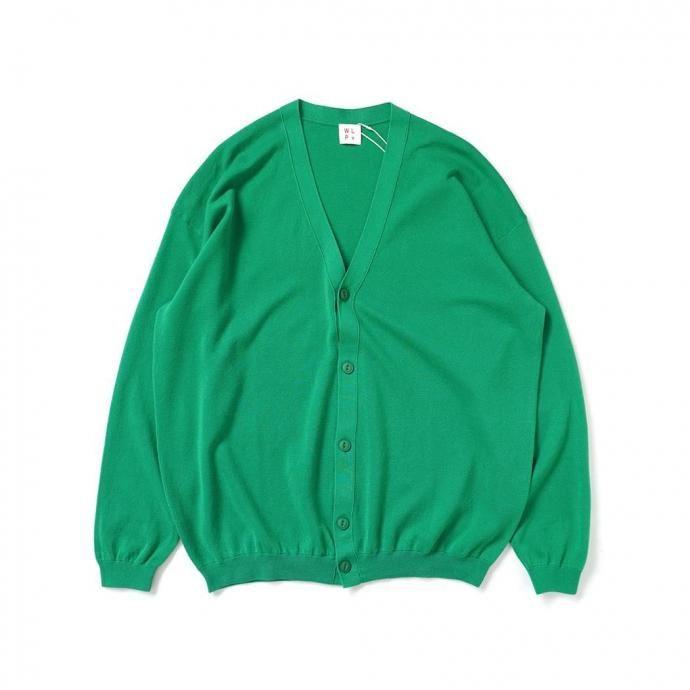 WLP / HIGH TWIST COTTON CARDIGAN - GREEN RL2600 | 