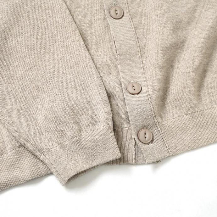 WLP / HIGH TWIST COTTON CARDIGAN - HEATHER GOLD RL2600 |  | 02