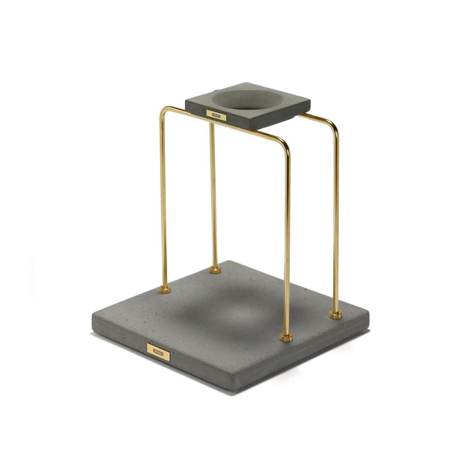 ANAheim Mortar Coffee Dripper Stand - Single/Sumikuro モルタル コーヒードリッパースタンド シングル / スミクロ | ANAheim