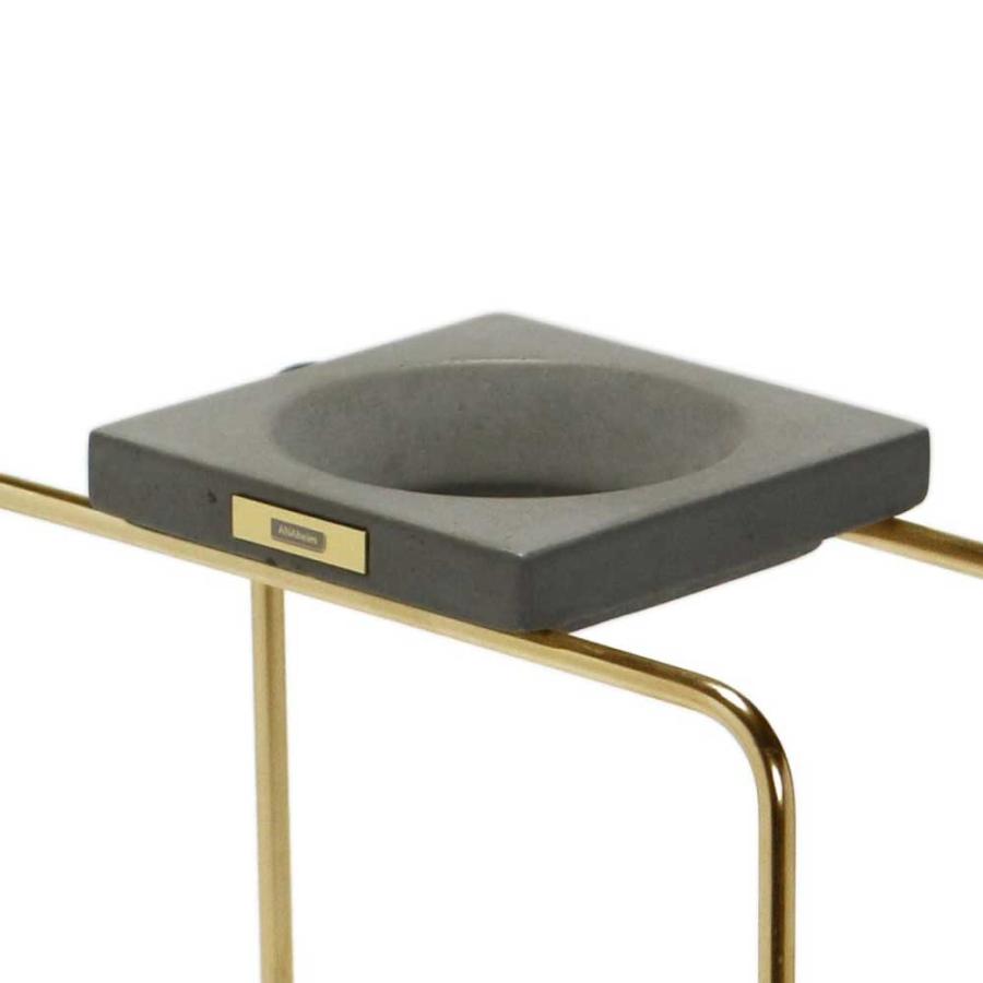 ANAheim Mortar Coffee Dripper Stand - Single/Sumikuro モルタル コーヒードリッパースタンド シングル / スミクロ | ANAheim | 02