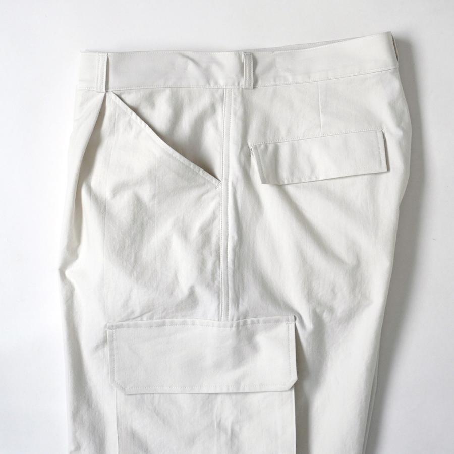 STILL BY HAND スティルバイハンド / PT04261 - IVORY モールスキン カーゴパンツ 6 pocket moleskin pants | STILL BY HAND | 03