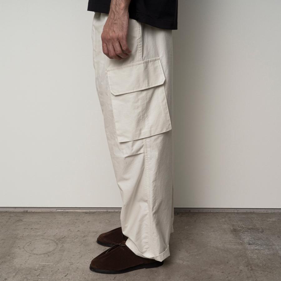 STILL BY HAND スティルバイハンド / PT04261 - INK BLACK モールスキン カーゴパンツ 6 pocket moleskin pants | STILL BY HAND | 05