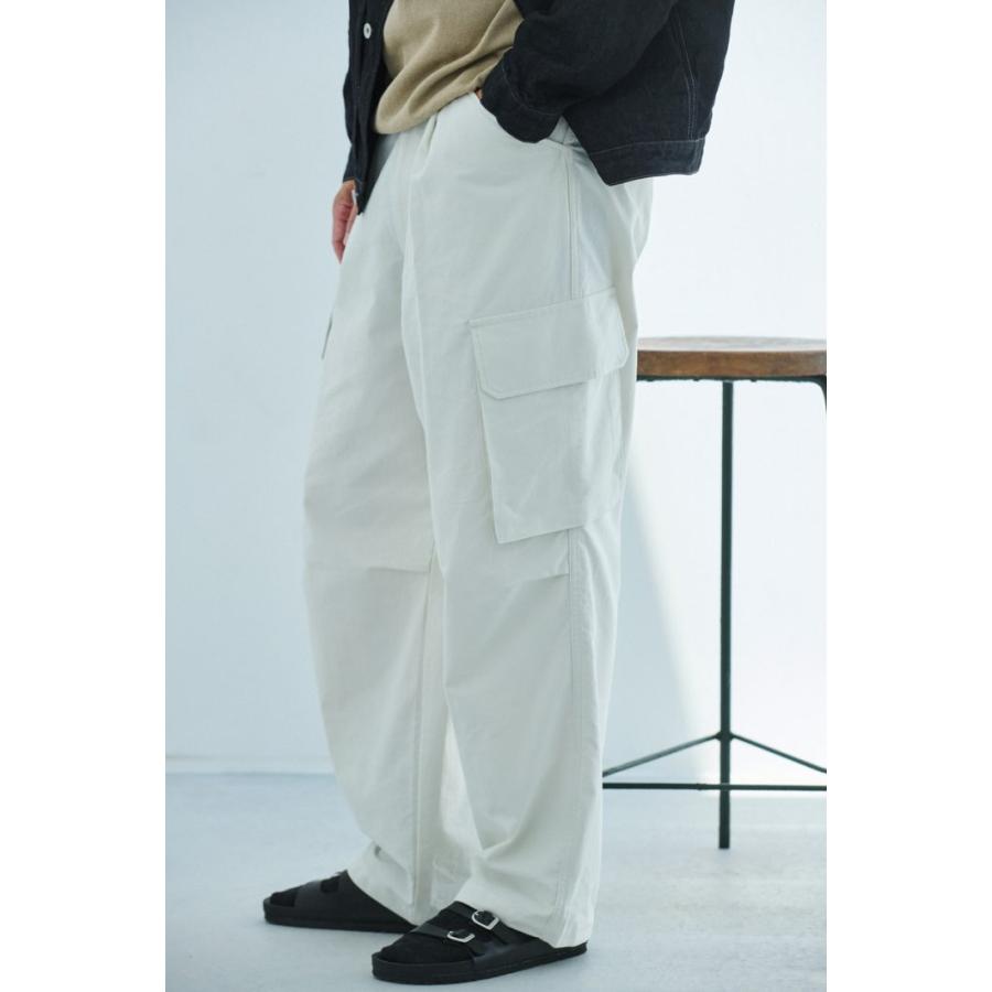 STILL BY HAND スティルバイハンド / PT04261 - INK BLACK モールスキン カーゴパンツ 6 pocket moleskin pants | STILL BY HAND | 07