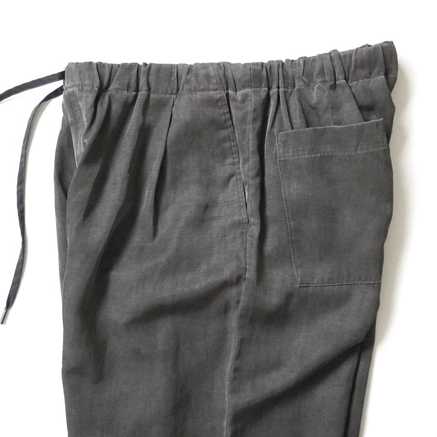 STILL BY HAND スティルバイハンド / PT08261 - DUSTY GREY ピグメントプリント イージーパンツ Pigment print easy pants | STILL BY HAND | 03