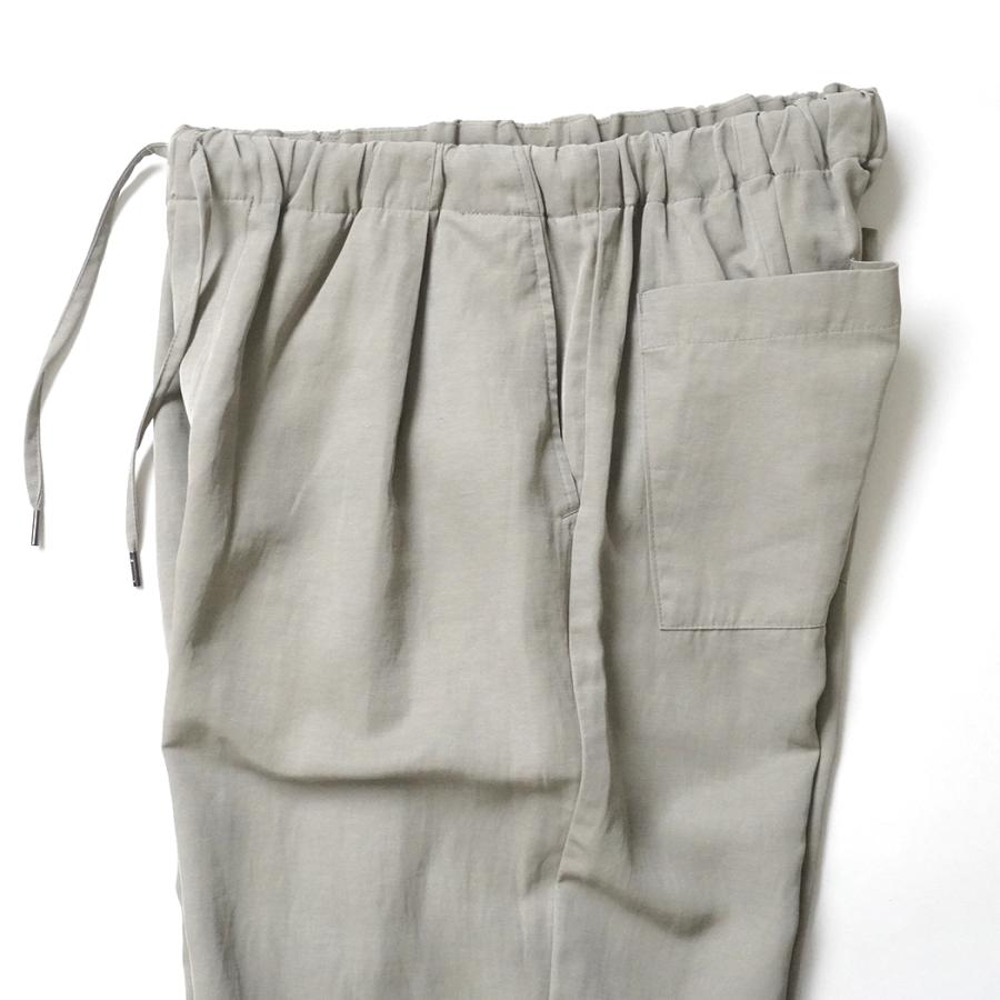 STILL BY HAND スティルバイハンド / PT08261 - SAGE ピグメントプリント イージーパンツ Pigment print easy pants | STILL BY HAND | 02